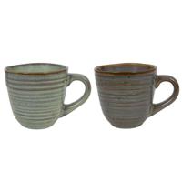 Koffiemok met oor Ø9,7x9cm 380ml 6st - thumbnail