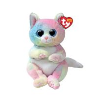 Ty Beanie babies bellies jennie rainbow cat, 15cm - thumbnail