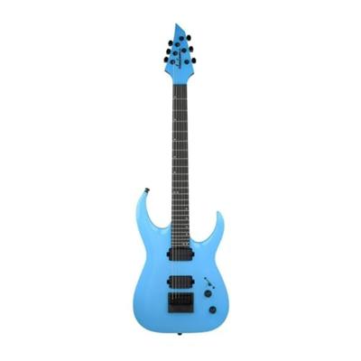 Jackson Pro Plus Series Misha Mansoor Juggernaut ET6 EB Riviera Blue elektrische gitaar met gigbag