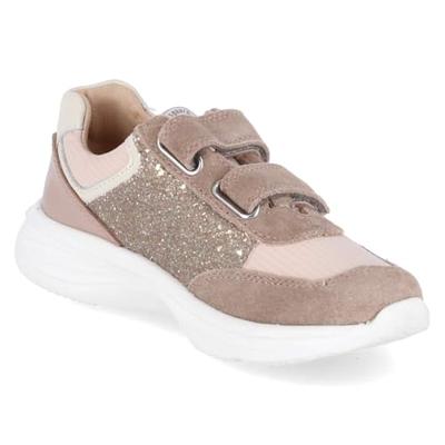 Sneakers voor meisjes YUKI GLITTER BISGAARD taupe
