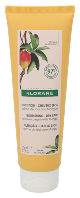 Klorane Leave-In Cream With Mango Butter 125ml Klorane Leave-In Cream With Mango Butter 125ml