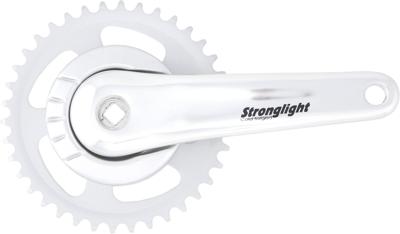 STRONGLIGHT crankstel "twin" crankset stronl. twin 38t 170mm sil.