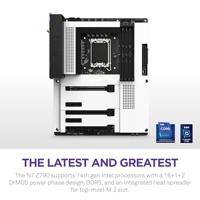 Moederbord Intel NZXT N7 Z790 - Matte White - thumbnail