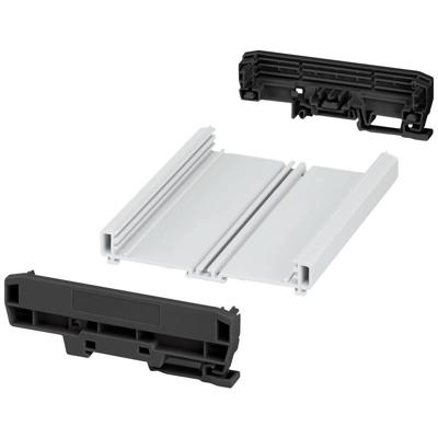 Phoenix Contact UM-PRO-KIT-B108-L150-7035 1310946 Profielbehuizing 153.8 x 127.8 x 39.45 PA Grijs-wit (RAL 7035), Zwart (RAL 9005) 1 stuk(s)