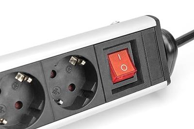 Digitus DA-70624 Stekkerdoos Zwart Eurostekker 1 stuk(s) Digitus DA-70624 Stekkerdoos Zwart Eurostekker 1 stuk(s)