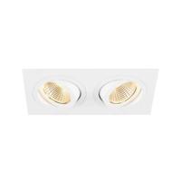 SLV Witte inbouwspotNew Tria 155 2x Led 2700K - 1008511 - thumbnail