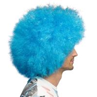 Boland Pruik sugar neon blauw - thumbnail
