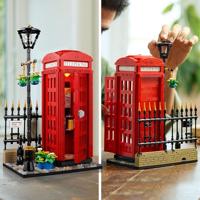 Bouwspel Lego 21347 London Telephone Booth 1460 Onderdelen - thumbnail