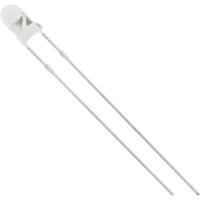 TRU COMPONENTS 1577375 Bedrade LED Rood Rond 3 mm 12500 mcd 25 ° 20 mA - thumbnail