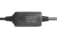 USB Verlengkabel 10.00 m Zwart Digitus - thumbnail