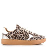 DWRS label Mirabel panterprint sneakers Leer Dames - thumbnail