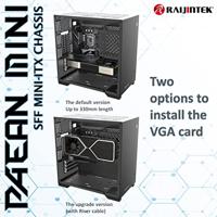 RAIJINTEK PAEAN MINI mini tower behuizing - thumbnail