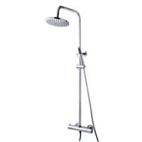 Regendoucheset Wiesbaden Caral Paris met Handdouche Chroom Coating - thumbnail