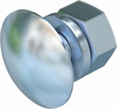 OBO Bettermann FRS 8X16 F 8.8 6406963 Platbolschroef 8 mm 16 mm Staal Thermisch verzinkt 50 stuk(s)