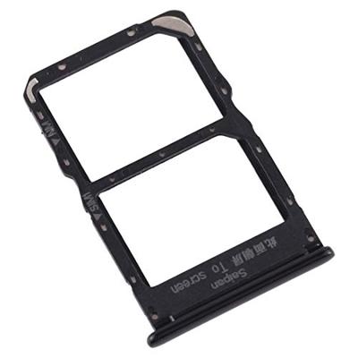 Plateau à cartes SIM + Plateau à cartes NM pour Huawei Mate 30 Lite (Noir)