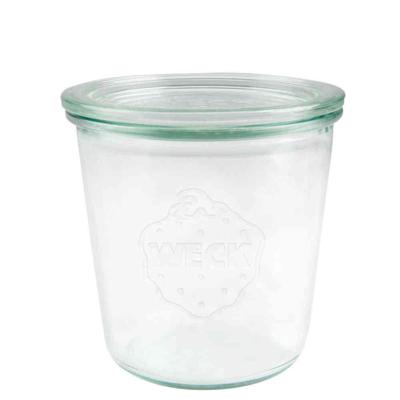 Weck Stort glas (580ml) 1/2L 6 stuks Weck Stort glas (580ml) 1/2L 6 stuks