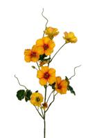 Nasturium l78cm geel kunstbloem Louis Maes - Louis maes - thumbnail