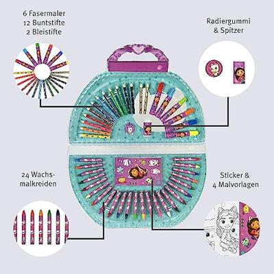 Gabby's Dollhouse Kleurkoffer 51-delig Gabby's Dollhouse Kleurkoffer 51-delig