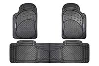 Vloermattenset voor auto Goodyear GOD9023 Universeel Zwart (3 pcs) - thumbnail