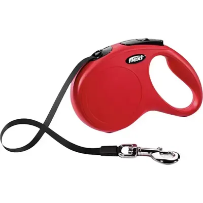Flexi Rollijn classic lint XS rood 3 meter Flexi Rollijn classic lint XS rood 3 meter