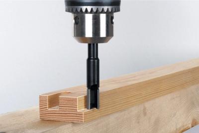 Wolfcraft Groeffrees | Ø8mm | 1 stuk - 3236000