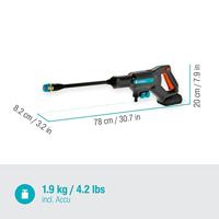 GARDENA AquaClean 24/18 Ready-To-Use Set Middendrukreiniger 24 bar - thumbnail