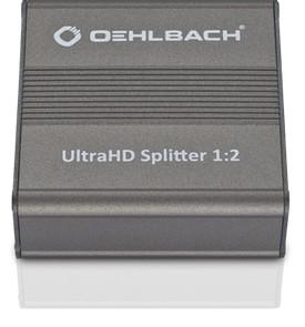 Oehlbach: 4K2K High-speed HDMI-splitter Oehlbach: 4K2K High-speed HDMI-splitter