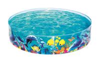 Bestway Stijve Kinderzwembad PVC Marine 183x38 cm +2 Jaar Tuin 55030 - thumbnail