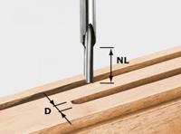 Festool HS S8 D 4/15 Freesbit Groeffrees S 8mm 4x15mm - 490942 - thumbnail