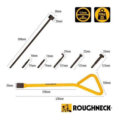 Roughneck Universeel Mangatsleutelset - 12-001