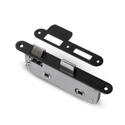 Smalslot V&B zwart 50x137 doornmaat 35, pc 63 inclusief sluitplaat en schroeven Smalslot V&B zwart 50x137 doornmaat 35, pc 63 inclusief sluitplaat en schroeven