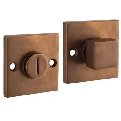 Artitec WC garnituur 5-8mm Bauhaus messing antiek brons