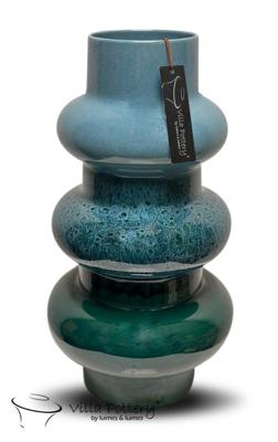 Lausanne Vaas Blauw 21x38cm