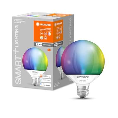 LEDVANCE SMART+ Energielabel: F (A - G) G95 RGBW E27 14 W
