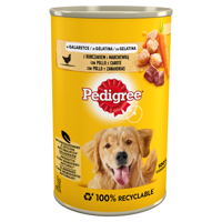 Pedigree met kip en wortelen in gelei 400g - thumbnail