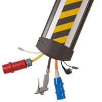 Serpa Kabelbrug 5.01005.9022 TPE (geurloos rubbermengsel) Zwart, Geel Aantal kanalen: 6 1500 mm Inhoud: 1 stuk(s) - thumbnail