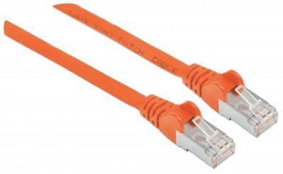 Intellinet 735971 RJ45 Netwerk Aansluitkabel CAT 6 S/FTP 20.00 m Oranje Vergulde steekcontacten Intellinet 735971 RJ45 Netwerk Aansluitkabel CAT 6 S/FTP 20.00 m Oranje Vergulde steekcontacten