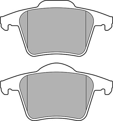 Remblokkenset, schijfrem LP1835
