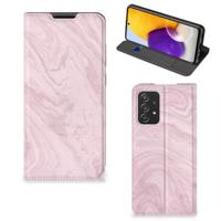 Samsung Galaxy A72 (5G/4G) | Standcase | Marble Pink - Origineel Cadeau Vriendin - thumbnail