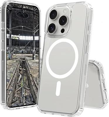 JT Berlin BackCase Pankow Clear Backcover Apple iPhone 16 Pro Transparant MagSafe compatible