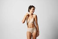 Naadloze short - Soft Strech - Shorty - Dames hipster naadloos - Katoenen kruisje - thumbnail