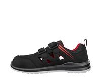 Albatros CLIFTON AIR LOW ESD SRC 648780200000039 Veiligheidsandalen S1 Schoenmaat (EU): 39 Zwart, Rood 1 paar - thumbnail