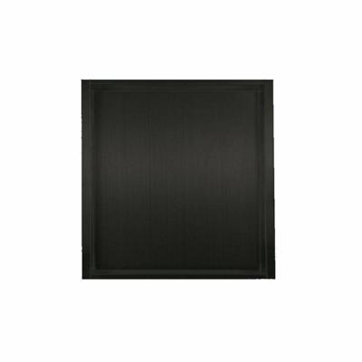 Inbouwnis Sanilux Wandmontage 30x30 cm Mat Zwart Sanilux Inbouwnis Sanilux Wandmontage 30x30 cm Mat Zwart Sanilux