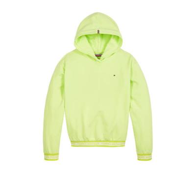 Tommy Hilfiger hoodie met logo limegroen Tommy Hilfiger hoodie met logo limegroen