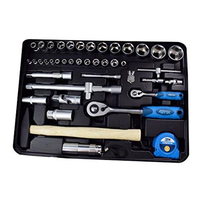 Gereedschapskist Ferrestock Aluminium 176 Onderdelen