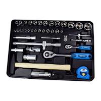 Gereedschapskist Ferrestock Aluminium 176 Onderdelen - thumbnail