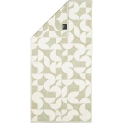 Cawö Cawo Studio gemustert 6251 Handdoek 50x100 wasabi