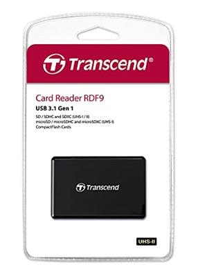 Transcend RDF9K2 All-in-1 Multi Card Reader, USB 3.1 Gen 1