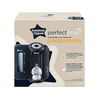 TOMMEE TIPPEE Perfect Prep - flesvoorbereiding - nieuwe hotshot-functie - zwart TOMMEE TIPPEE Perfect Prep - flesvoorbereiding - nieuwe hotshot-functie - zwart