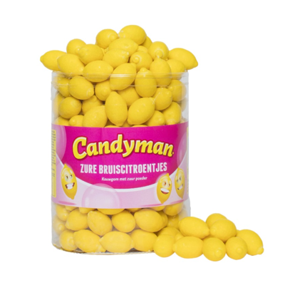 Candyman zure bruiscitroentjes (200 stuks)